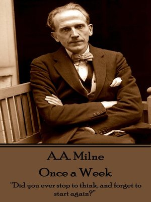 cover image of Once a Week